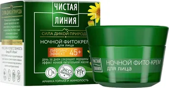 Чистая линия Ночной крем 45+, 