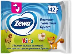 Влажная туалетная бумага Zewa 