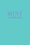 Блокнот Mint notebook, А5