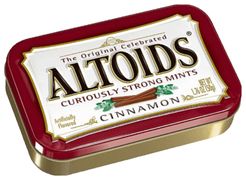 Леденцы Altoids Cinnamon Curio