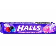 Леденцы Halls со вкусом лесных