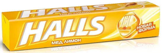 Леденцы Halls со вкусом меда и