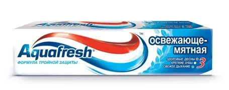 Зубная паста Aquafresh освежаю