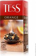 Черный чай Tess Orange, 25 шт