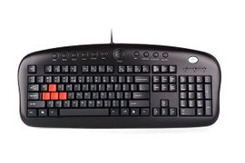 Klaviatura A4Tech KB-28G, qora