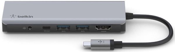 Адаптер Belkin USB-C 7in1 Mult