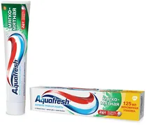 Aquafresh tish pastasi uchta h