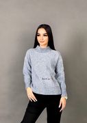 Шерстяной свитер Azaly S514, С