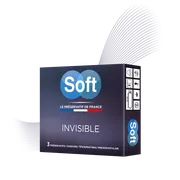 Prezervativlar Soft Invisible,