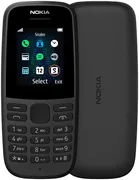 Mobil telefon Nokia N105, Blac