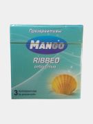 Презервативы_Mango_Ribbed,_3_ш