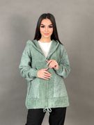 Пальто Azaly w006, Зеленый