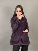 Пальто Azaly fk602, Фиолетовый