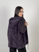 Пальто Azaly fk601, Фиолетовый
