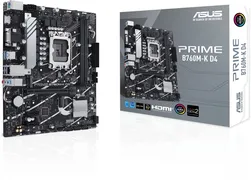 Ona plata Asus Prime B760M-K D