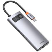 USB-хаб Baseus CW0G 6/1, Сереб