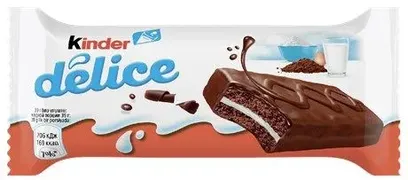 Пирожное Kinder Delice бисквит