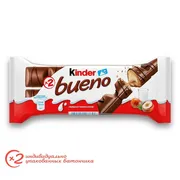 Вафли Kinder Bueno c молочно-о