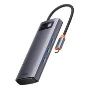 USB-хаб Baseus Metal Gleam Ser