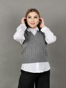Рубашка Azaly Н373, Серый