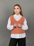 Рубашка Azaly Н365-2, оранжевы