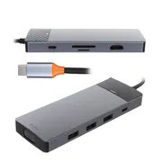 Хаб USB Wiwu Linker A921HV 9-i