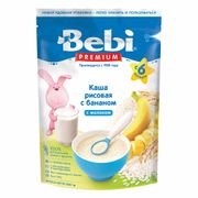 Каша BEBI Premium молочная рис