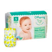 Подгузники Offspring Лимоны, S