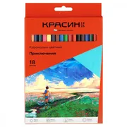 Карандаши цветные шестигранные