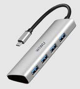 USB-Хаб Wiwu Alpha 4 в 1 USB-C