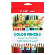 Цветные карандаши трехгранные 