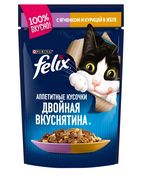 Влажный корм для кошек Felix А