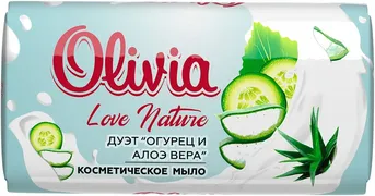 Твердое мыло Olivia Огурец и А