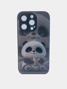 Чехол Panda для iPhone 12, Бел