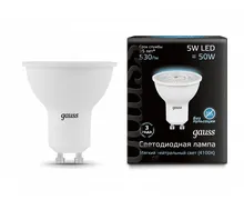 Лампочка LED Gauss MR16 GU10 5