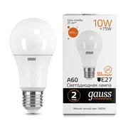 Лампочка LED Gauss A60 10W E27