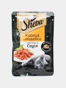 Влажный корм Sheba курица и ин