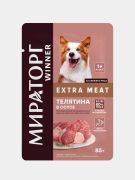 Корм для собак Мираторг Extra 