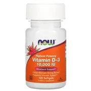 Витамины Now Vitamin D3 10000 