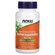 Витамины Now Ashwagandha, 90 п