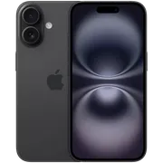 iPhone 16, Black, 128 GB, Nano