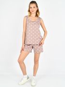Ayollar pijama: paxtadan tikil