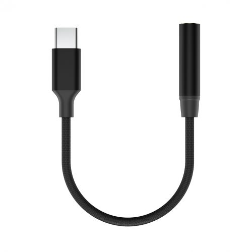 Audio adapter OLMIO, USB Type-C - AUX (3.5mm), купить недорого