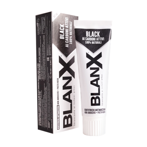 Зубная паста BlanX Black Charcoal