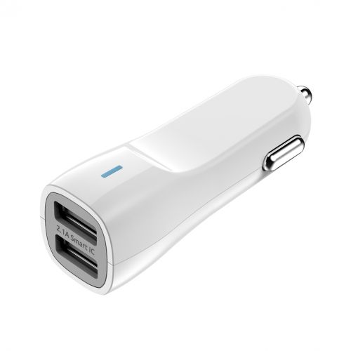 Автомобильное ЗУ OLMIO 2USB, 2.1A, купить недорого