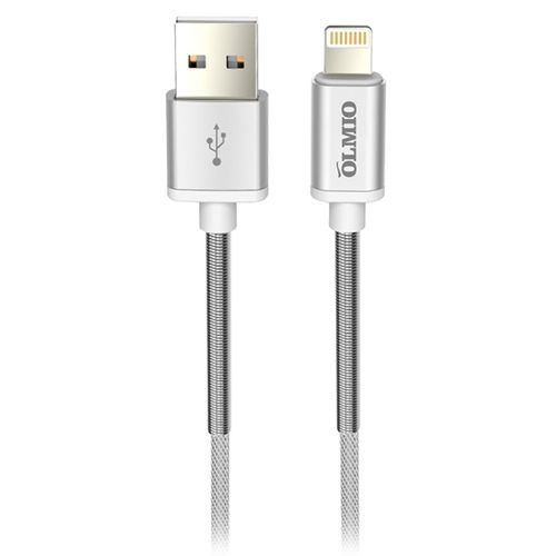 Кабель HD, USB 2.0 - lightning, OLMIO, купить недорого