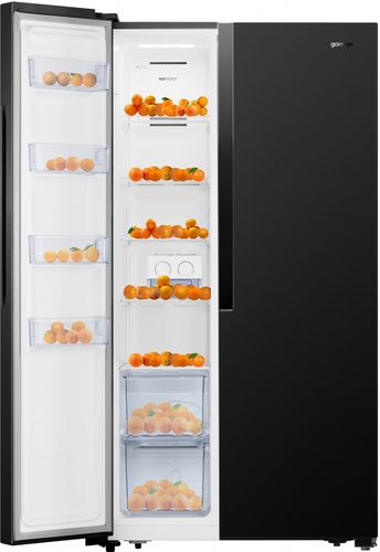 Side-by-side холодильник Gorenje NRS9182MB