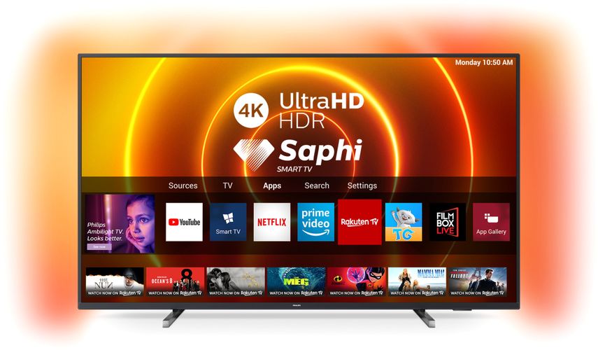 Телевизор Philips 43" UHD 4K Smart TV (43PUS7805/12)