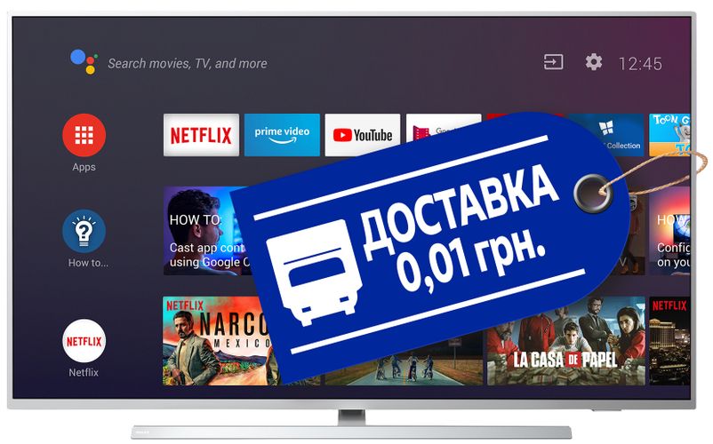 Телевизор Philips 55" 4K Smart TV (55PUS7334/12), в Узбекистане