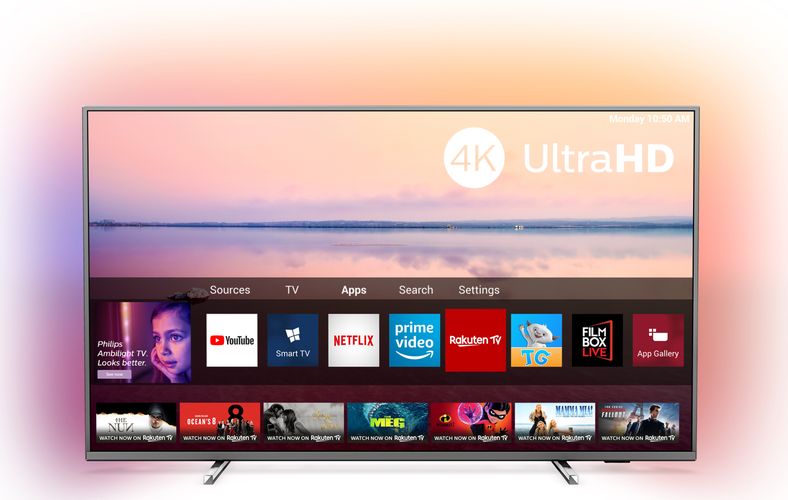Телевизор Philips 43" 4K UHD LED Smart TV (43PUS6754/12), в Узбекистане